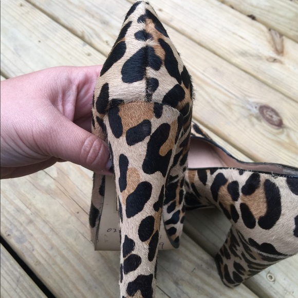 Steve Madden Real Fur Platform Heels Size 7.5M EUC - Picture 4 of 7